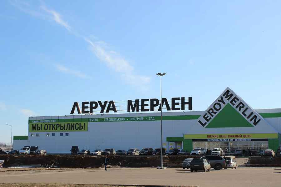 Светопрозрачные конструкции (СПК) на ТЦ Леруа Мерлен в г. Ярославль