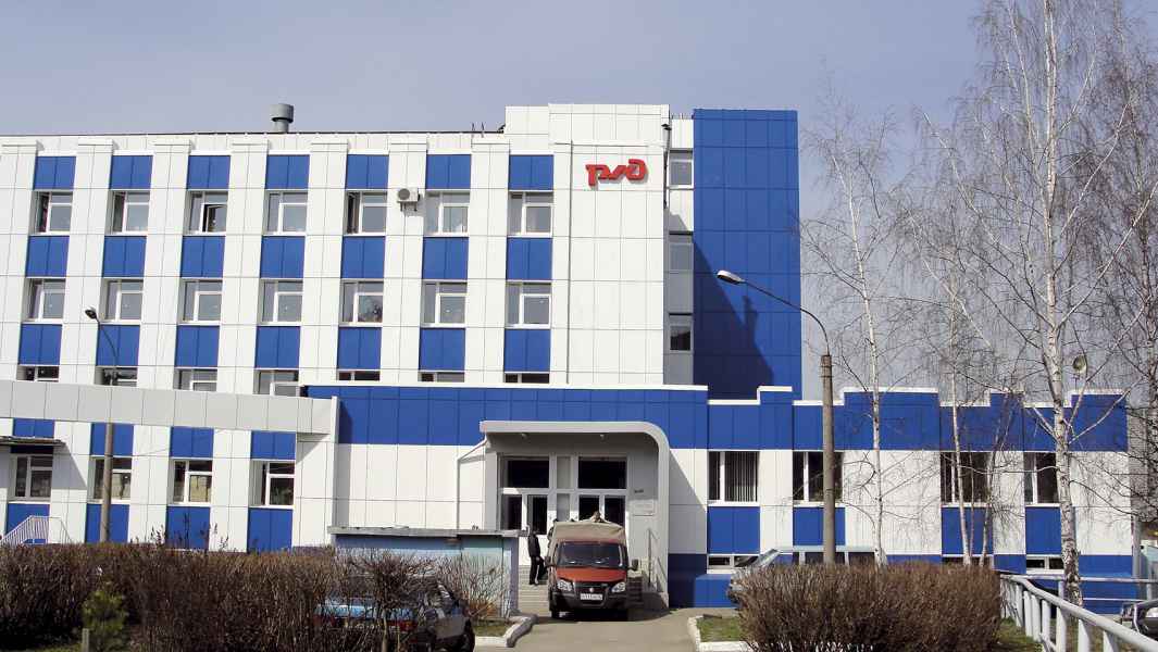 Вентафасад из металлокассет на административном здании ПМС-319 ОАО «РЖД»